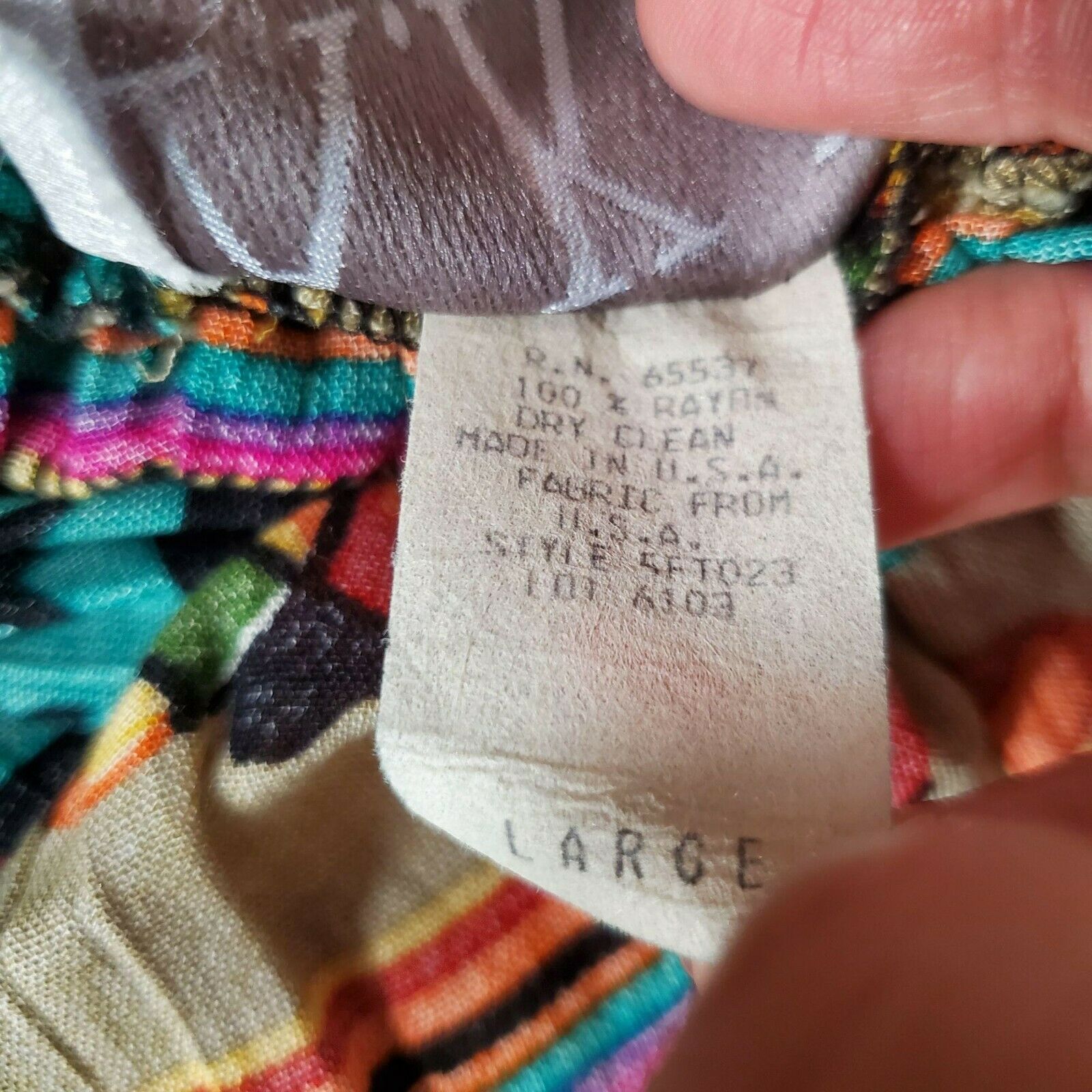 vintage 80s mexican print midi skirt size large - Fresh Stock Dated December 2025