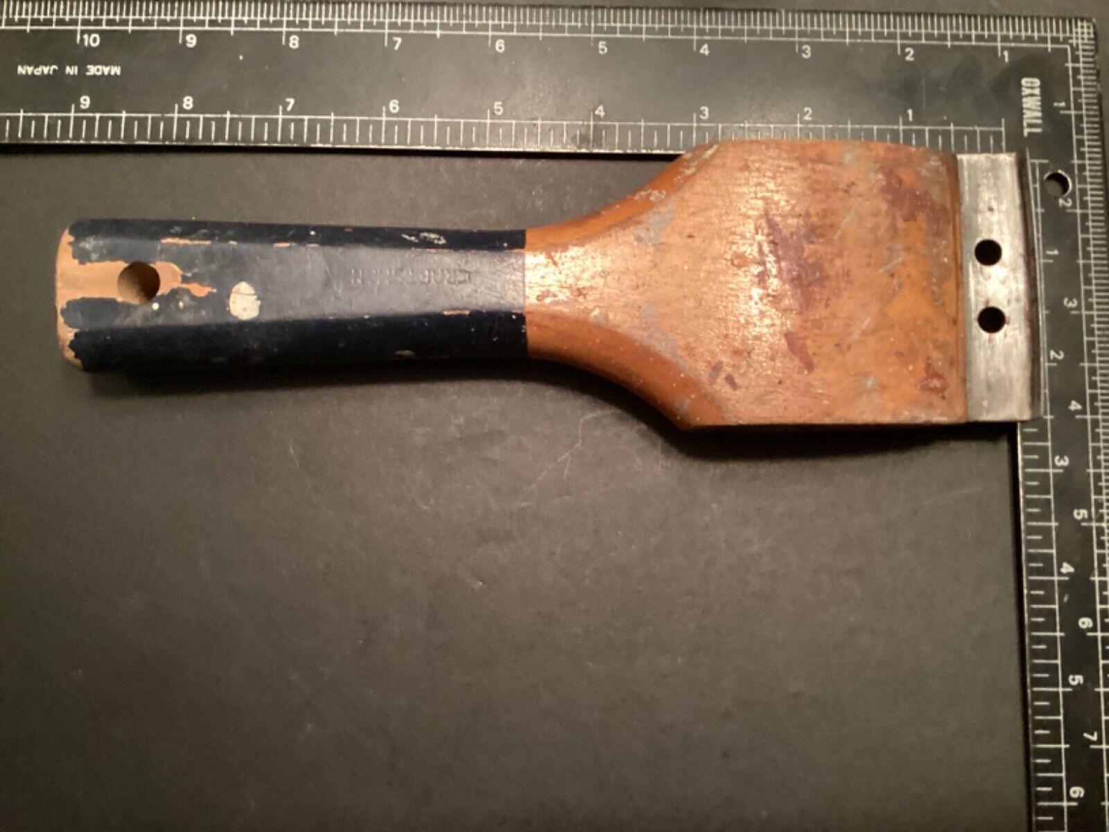 VTG CRAFTSMAN 9” Paint Scraper Wood Handle 2 1/2
