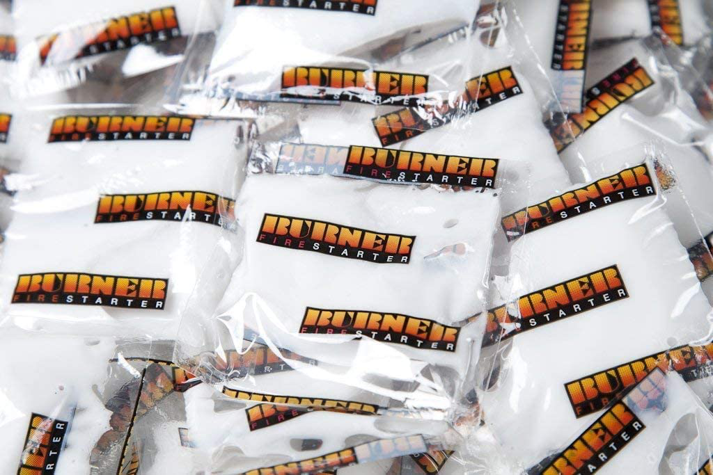 Fire Starters 100 Packets, Charcoal Starters, Wood Fire Starters,Perfect For BBQ - Fresh Stock Dated December 2025