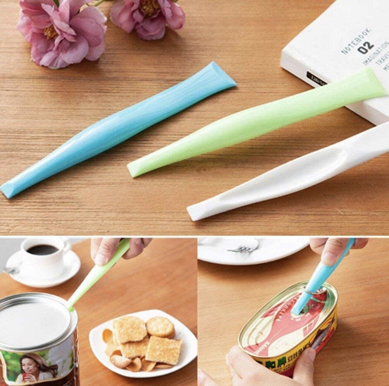 Plastic Scraper Tool Carbon Fiber Multi-Purpose Scraper Non-Scratch Cleaning 6PC - Fresh Stock Dated February 2026