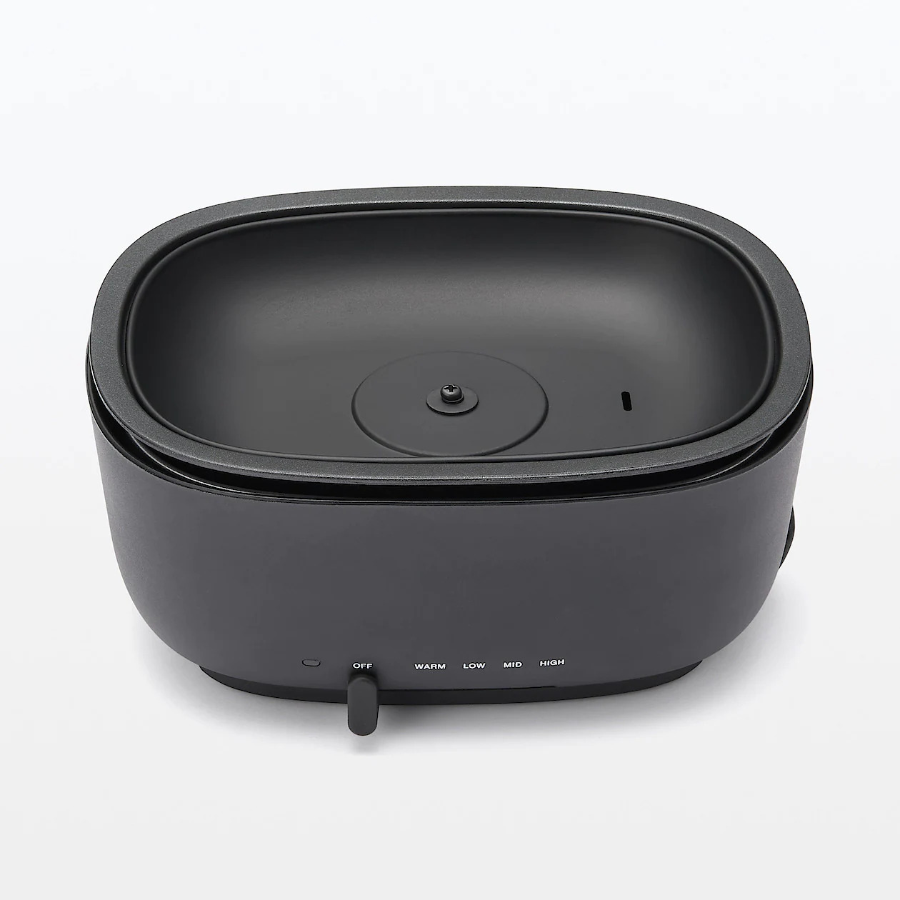 MUJI Deep Grill Pot MJ HPFK1 Nonstick Cookware Electric New Model Black Compact - Fresh Stock Dated February 2026