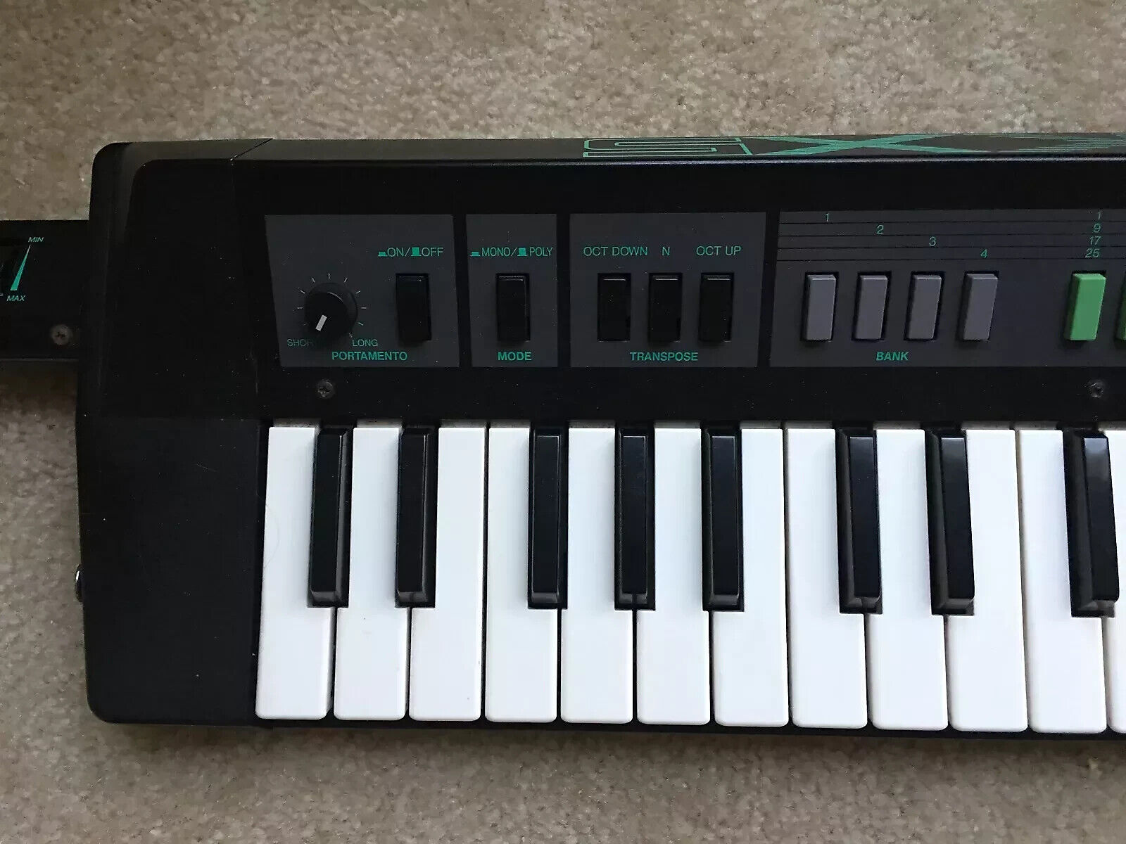 Yamaha KX5 Vintage MIDI Remote Keyboard Controller Keytar - Black - Fresh Stock Dated February 2026