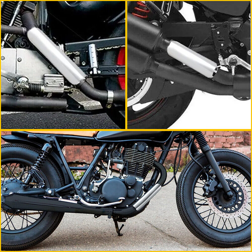 Exhaust Muffler Pipe Heat Shield Cover Protector Chrome for BMW Motorcycle US - Fresh Stock Dated February 2026