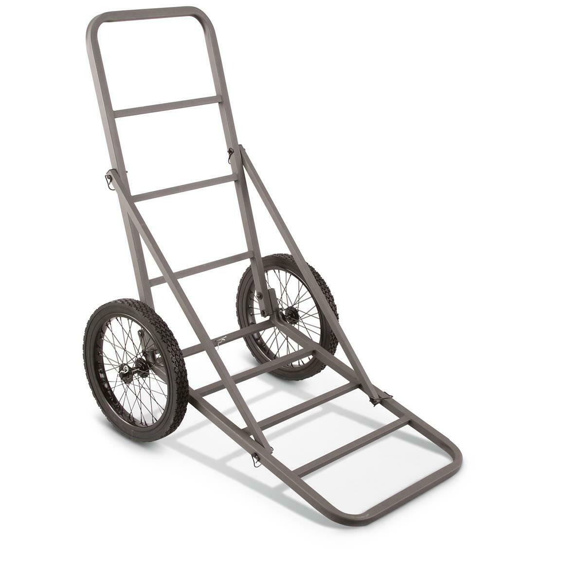 Portable Deer Cart Game Hauler Utility Gear Dolly Hunting Accessories Wheels - Fresh Stock Dated December 2025