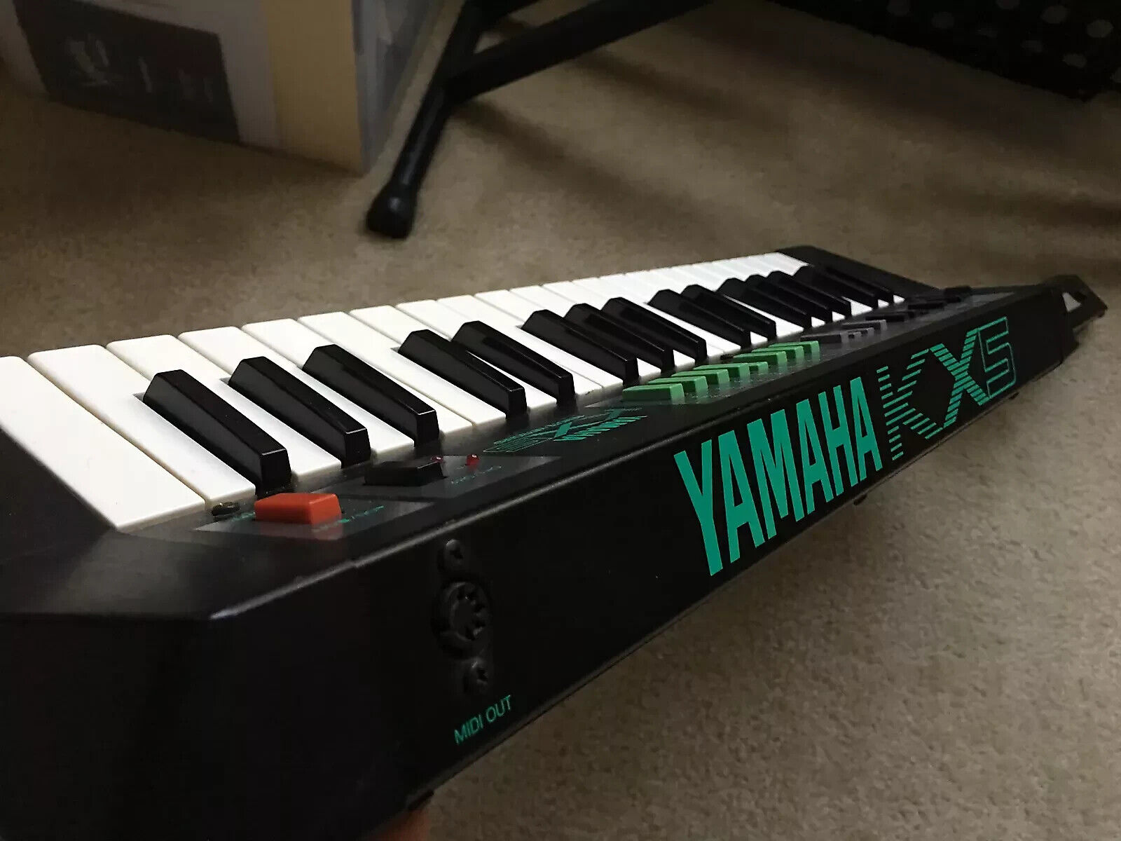 Yamaha KX5 Vintage MIDI Remote Keyboard Controller Keytar - Black - Fresh Stock Dated February 2026