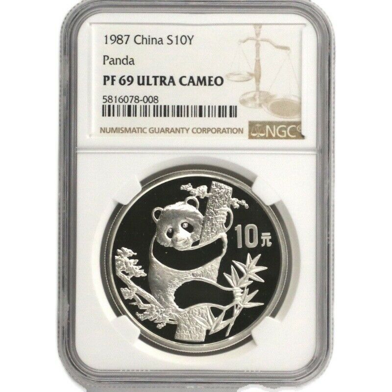 1987 Panda Coin 10 YUAN 1OZ 30g - Fresh Stock Dated February 2026