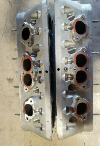 Preowned chevy SB2.2 alum racing heads  Bare heads, valve guides and matched set - Fresh Stock Dated February 2026