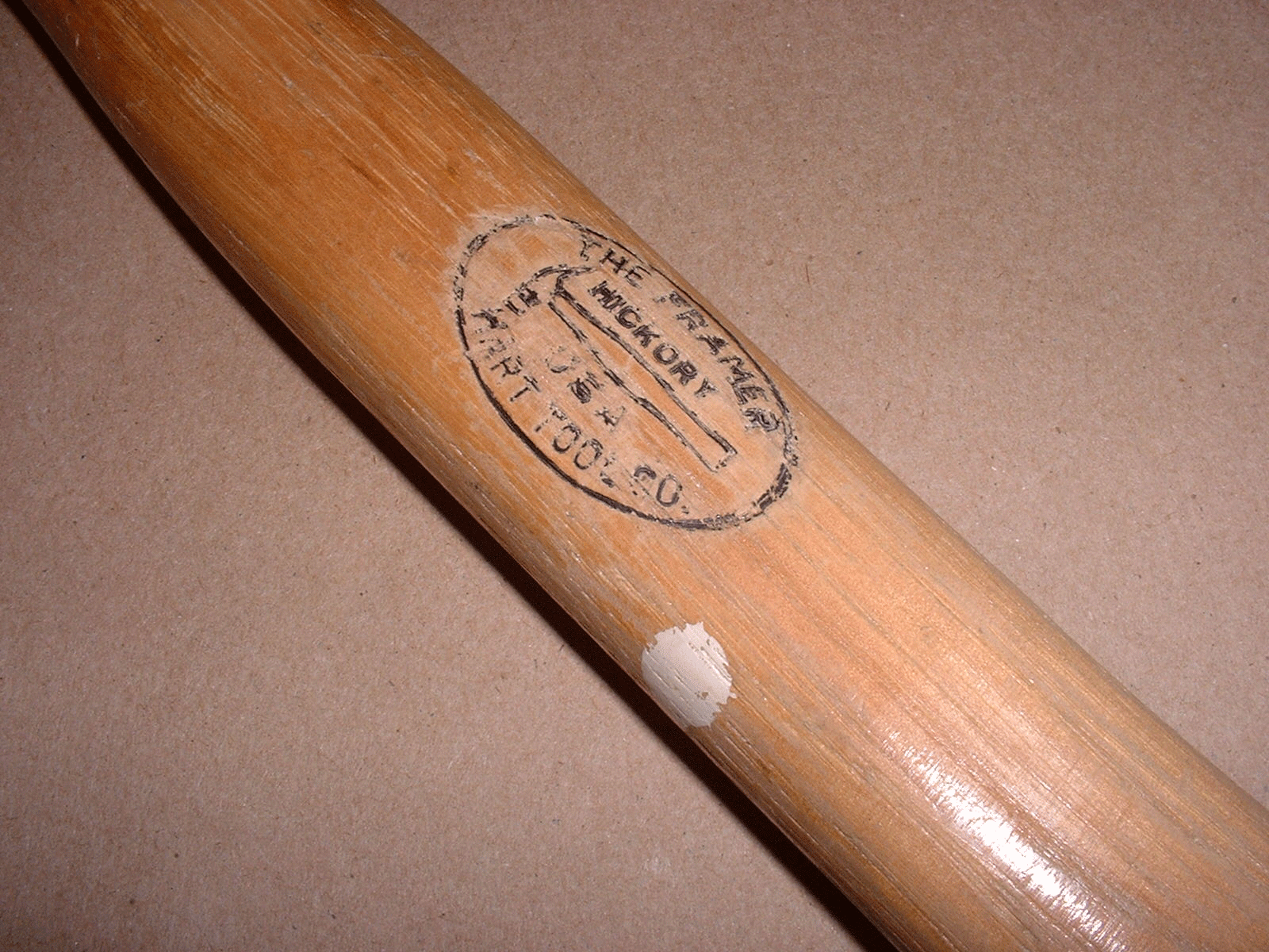 Vintage Hart Drywall Hammer with Hickory Wood Handle - Fresh Stock Dated February 2026