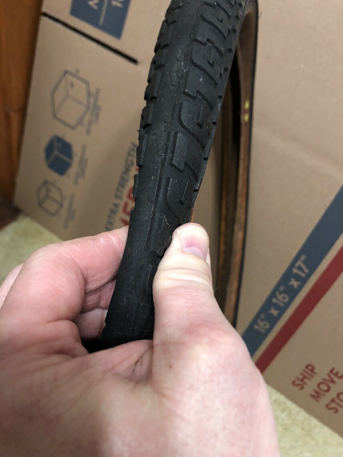 ORIGINAL GT BLACK TIRE 20 X 2.1 GUM WALL OLD SCHOOL BMX - Fresh Stock Dated December 2025
