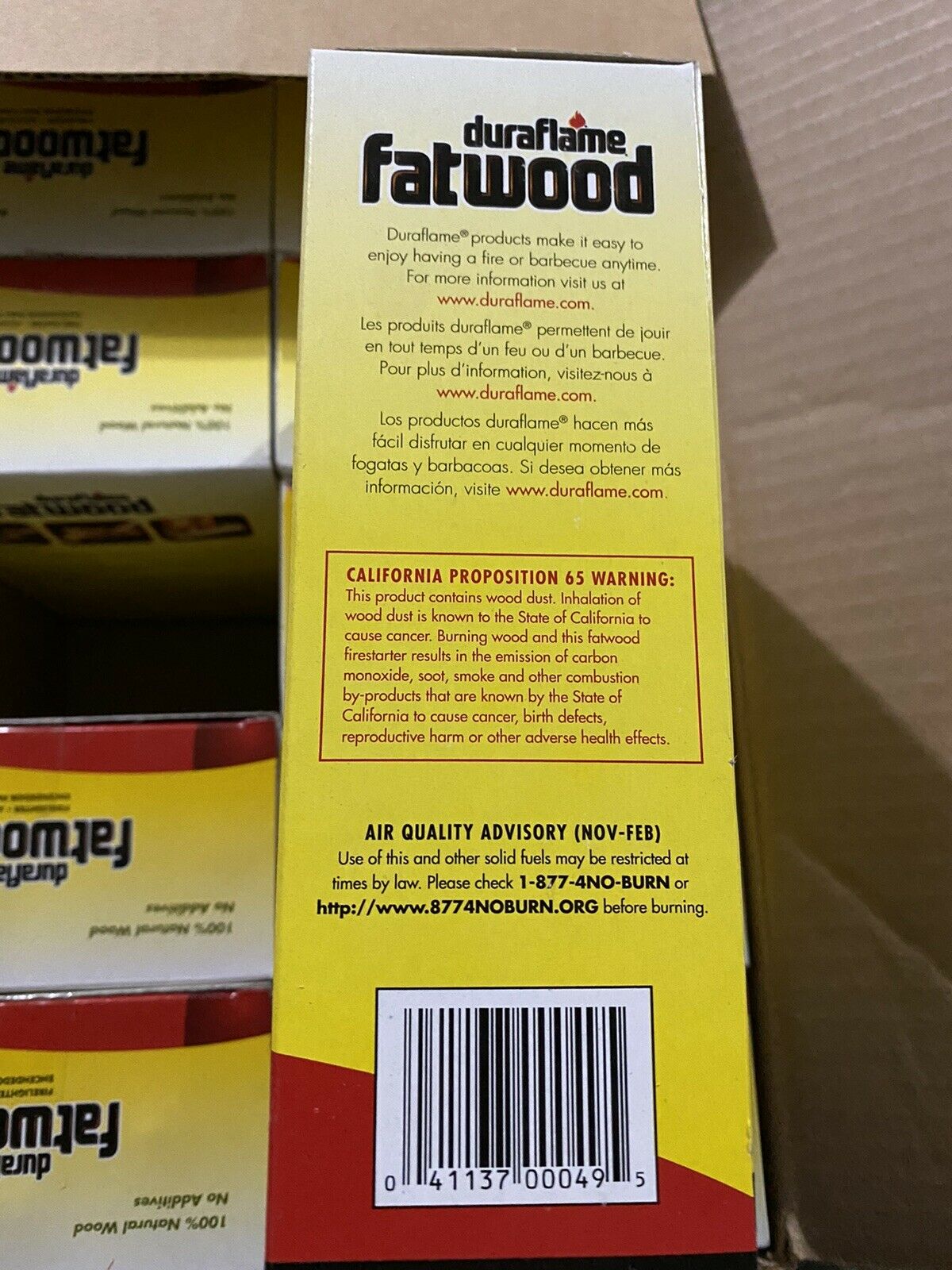 DURAFLAME FATWOOD FIRELIGHTER - 3 PACKS - Fresh Stock Dated December 2025