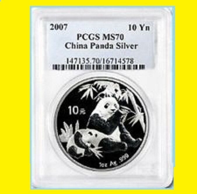 2002-2019 CHINA 10Y 18 OZ 999 SILVER PANDA 18 COINS COMPLETE SET ALL PCGS MS 70 - Fresh Stock Dated February 2026