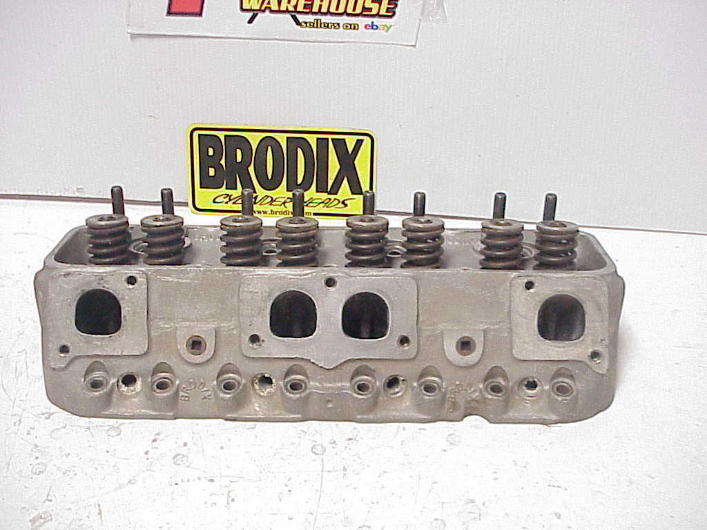 1 Brodix  23° Aluminum Spreadport Head SB Chevy UMP WIssota NHRA Mudbog J1 - Fresh Stock Dated February 2026