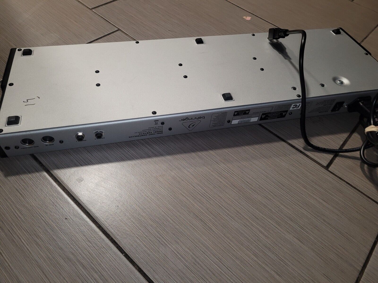 Behringer FCB1010 Ultra-Flexible MIDI Foot Controller used - Fresh Stock Dated February 2026