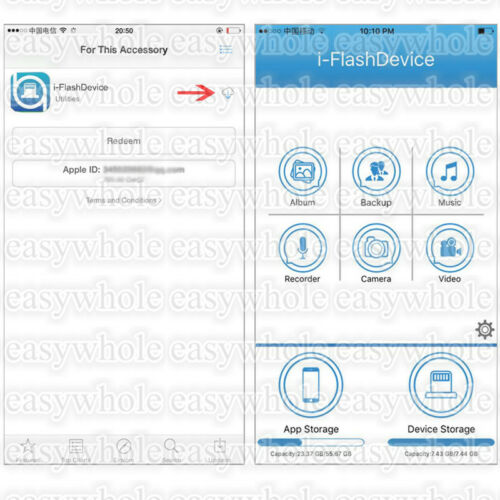 USB Mirco SD TF Card Reader For iPhone IOS iPad OTG Android Samsung Smartphone - Fresh Stock Dated February 2026