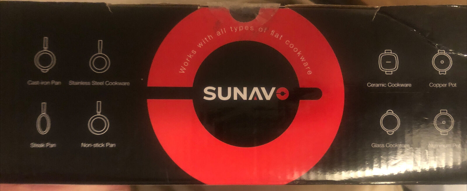 Sunavo : HOT PLATE HP102-D2 (SINGLE) - Fresh Stock Dated February 2026