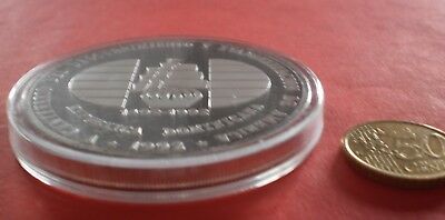 DOMINICAN REPUBLIC 5 oz SILVER PROOF 1992 Dominicana Dominikanische Dominicaine - Fresh Stock Dated December 2025