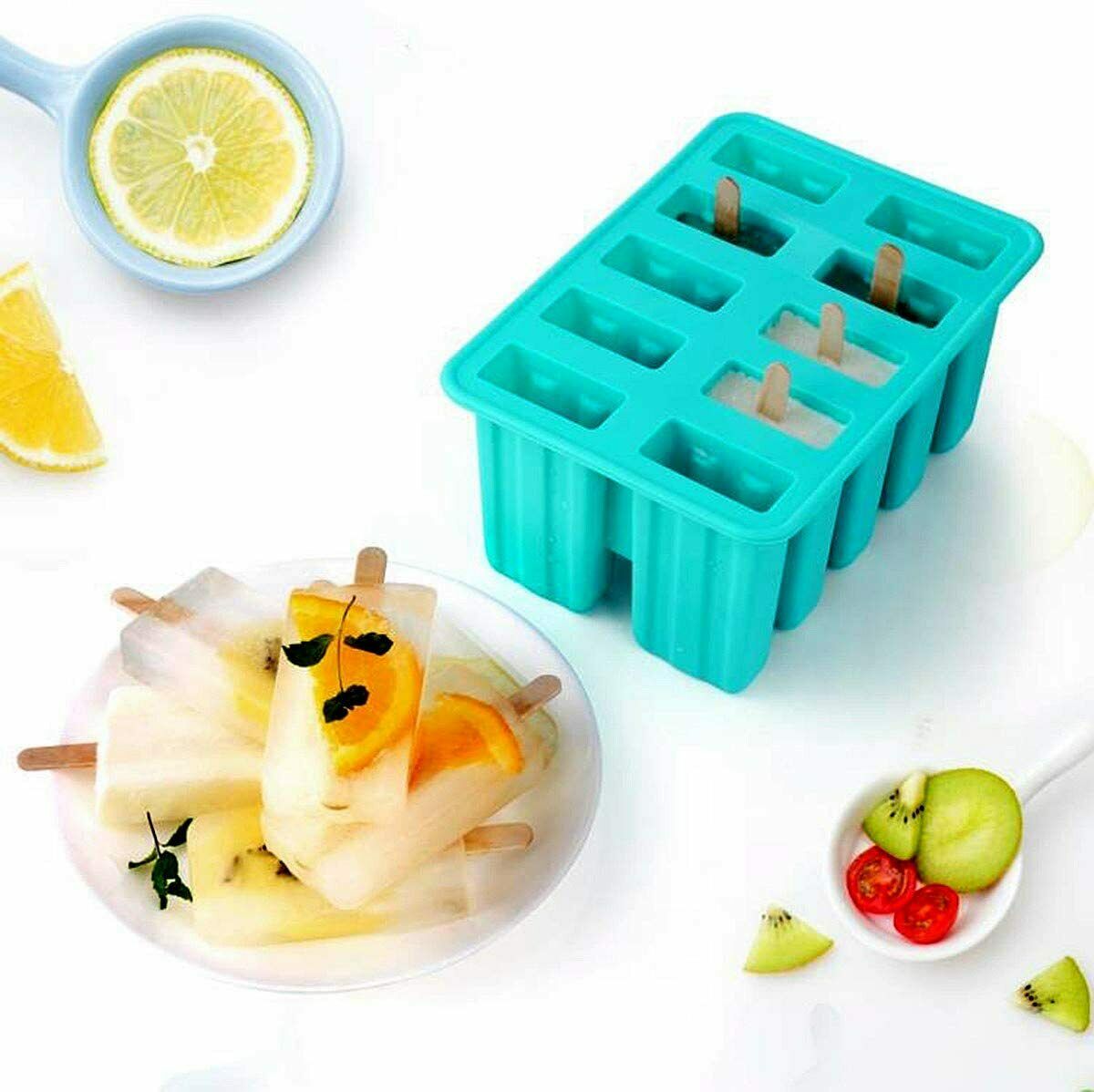 Ice Monster Silicone Popsicle Molds - Homemade Popsicles Mold for Kids - Fresh Stock Dated February 2026