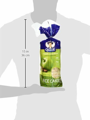 Quaker Large Rice Cakes, Gluten Free, 3 Flavor Variety Pack, 6 Count - Fresh Stock Dated February 2026
