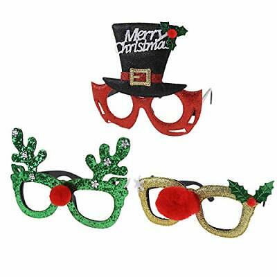 CCINEE Christmas Headbands and Glasses Frames for Christmas Holiday New Years D - Fresh Stock Dated December 2025