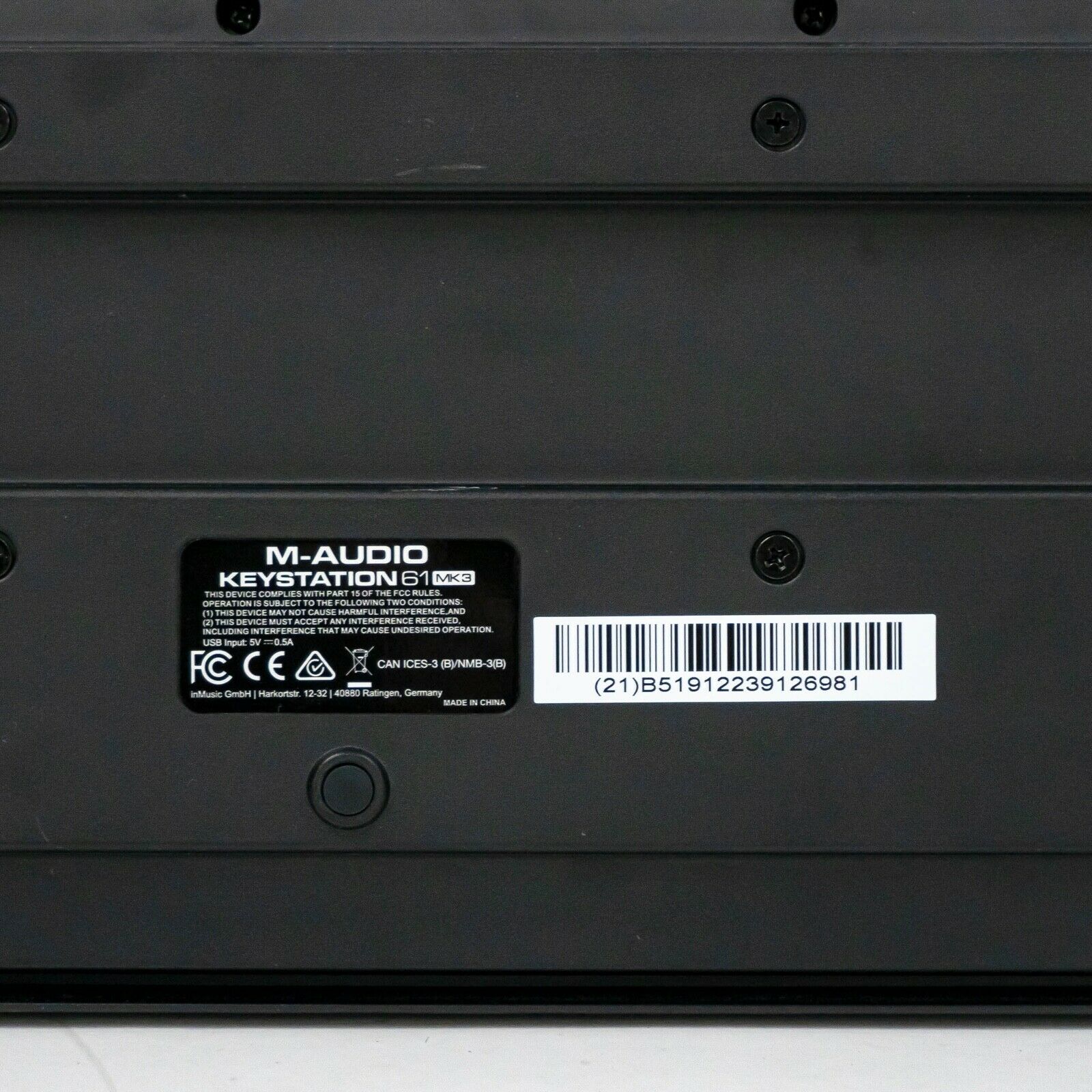 M-Audio Keystation 61 MK3 61-key Keyboard Controller - Fresh Stock Dated February 2026