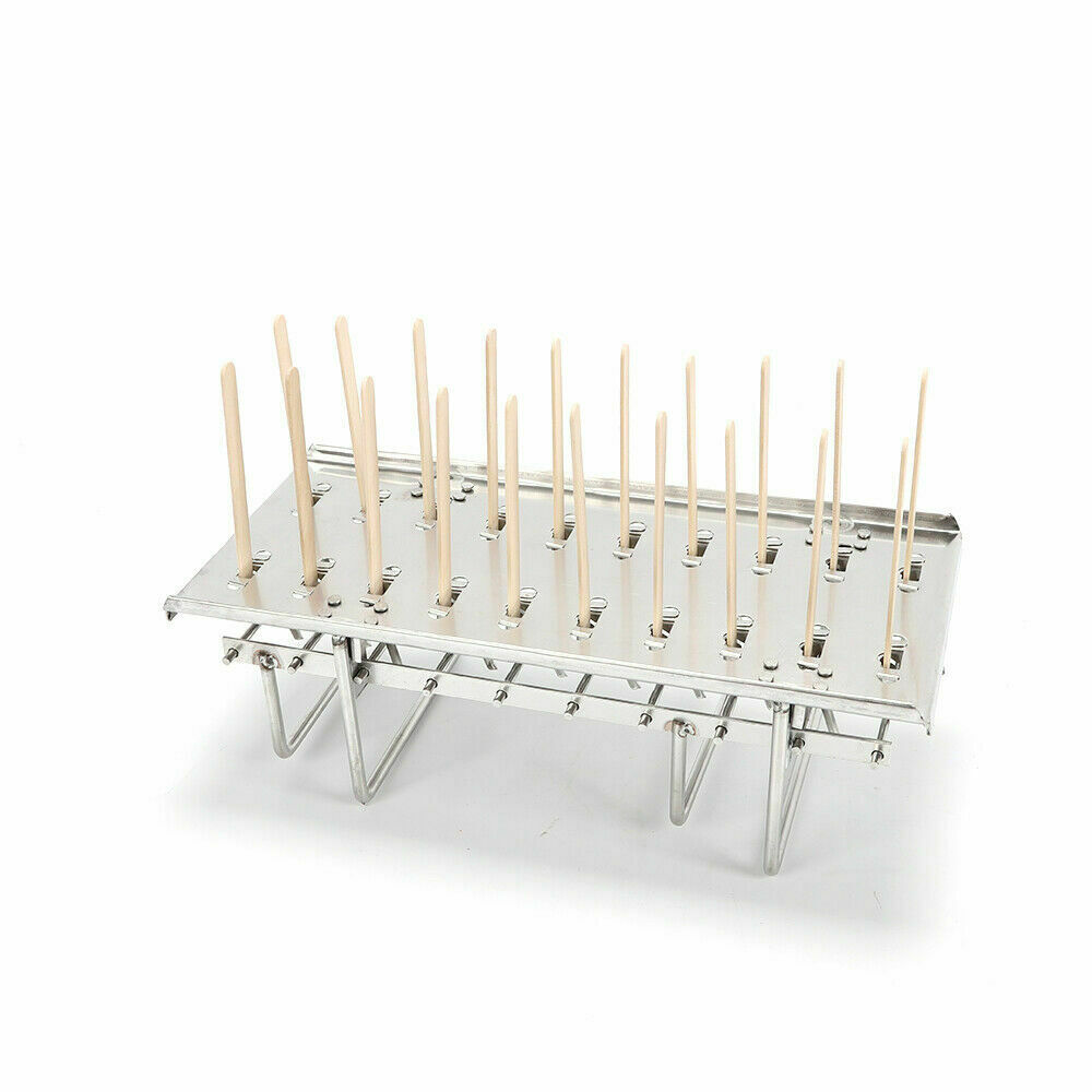 20pcs Ice Cream Stick Molds Mold Ice Pop Lolly Popsicle Holder Stainless Steel - Fresh Stock Dated February 2026