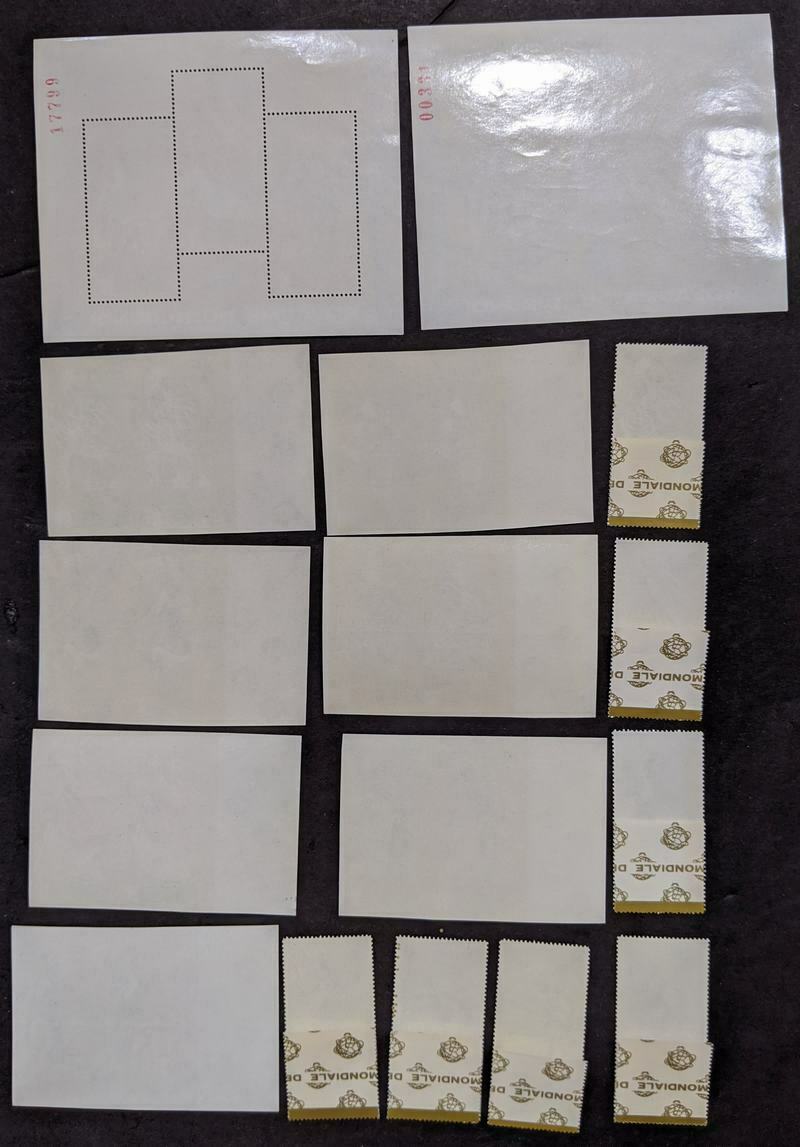 EDW1949SELL : BURUNDI 1964 Sc #88-94 Music Imperf pairs, Perf & Imperf S/S VFMNH - Fresh Stock Dated January 2026