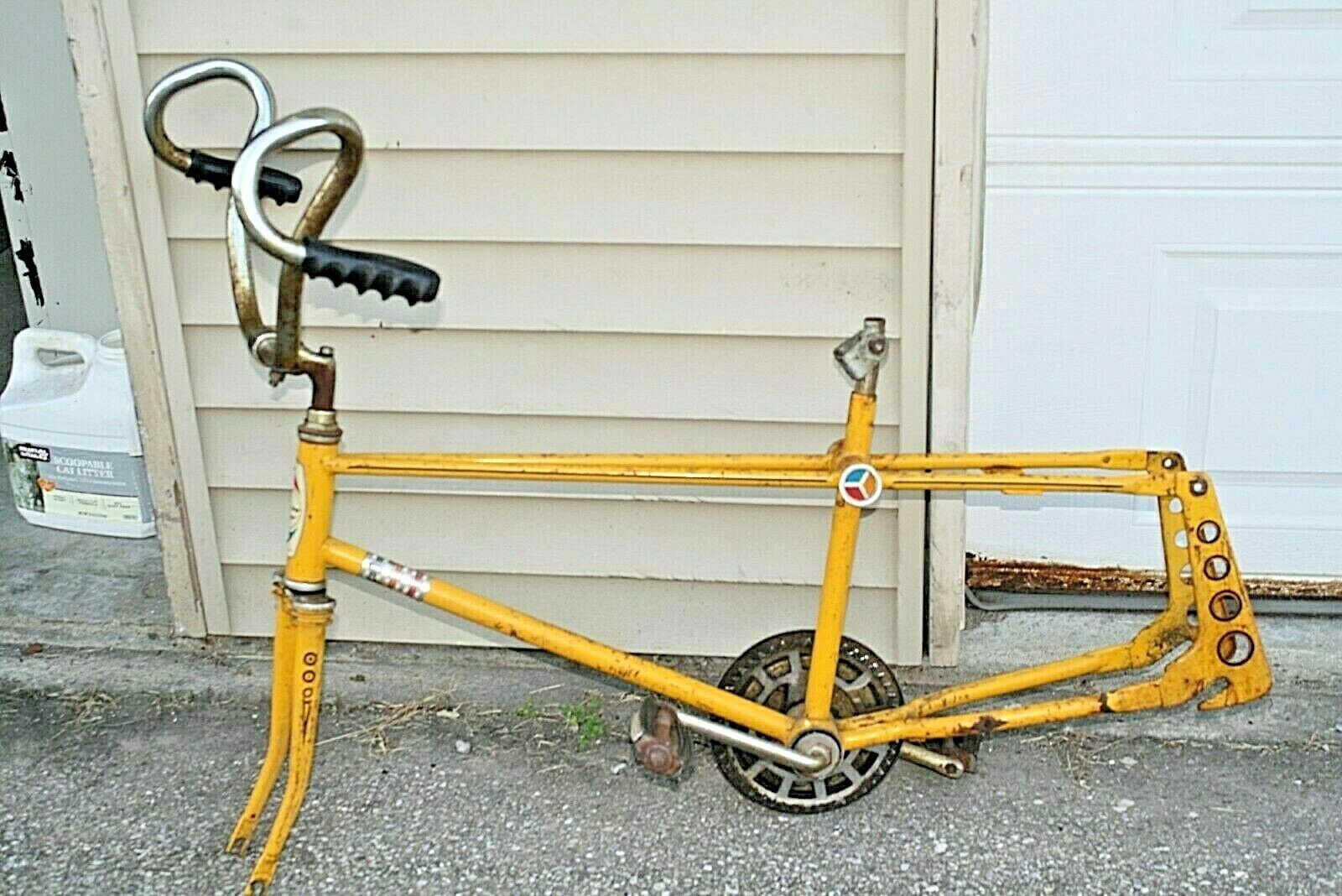 Rare Vintage Western Flyer 1950's Bike w curled handle bars 1 original tire nice - Fresh Stock Dated February 2026