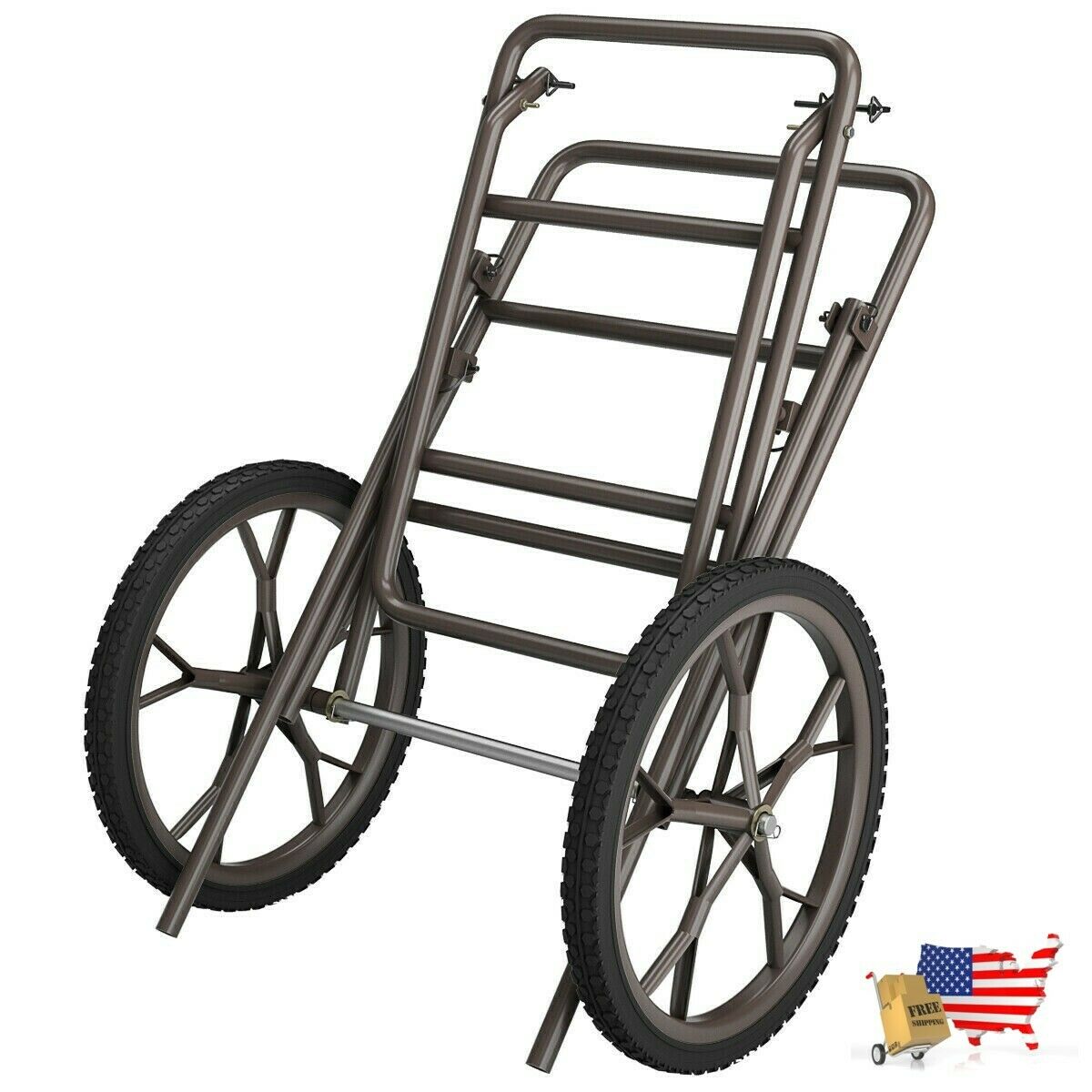 Hunting Accessories 500lbs Game Hauler Utility Gear Deer Cart Sturdy Steel Const - Fresh Stock Dated December 2025