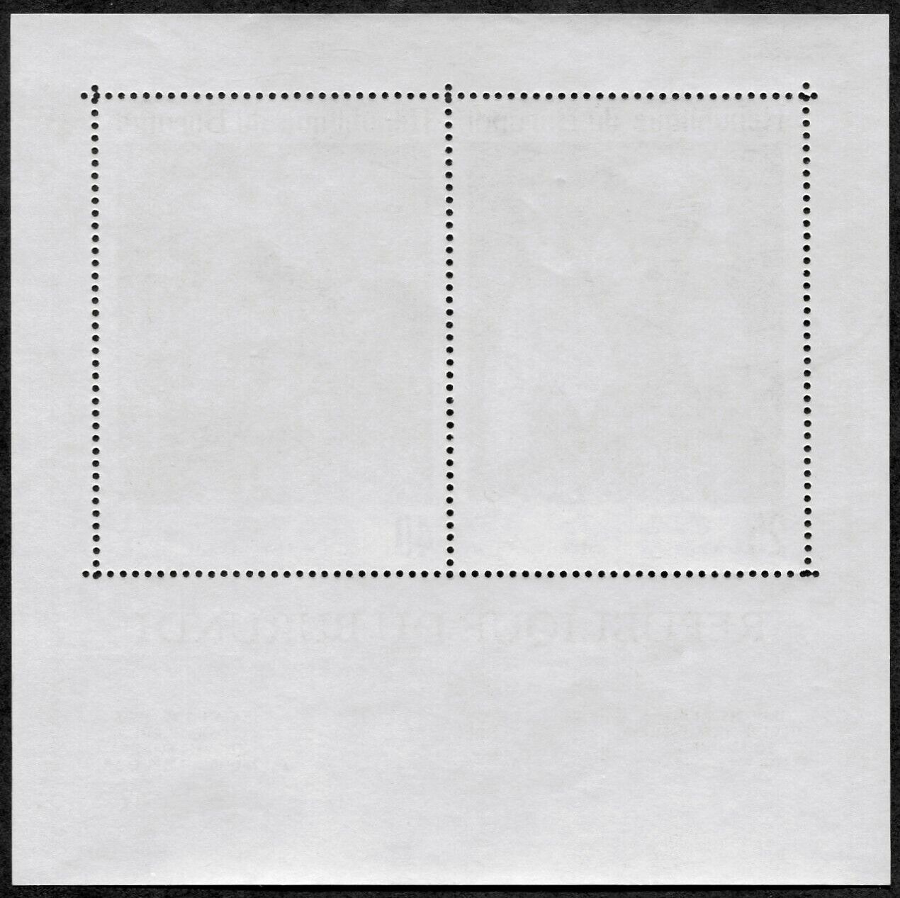 Burundi 217a Paintings Exhibited at EXPO 1967 S/S of 2 (216-217) MNH 1967 - Fresh Stock Dated December 2025