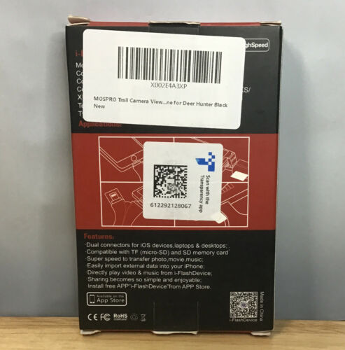 I-FlashDevice HD Card Reader 4-in-1 Lightning, Type C, SD/TF, USB, Mospro - Fresh Stock Dated February 2026