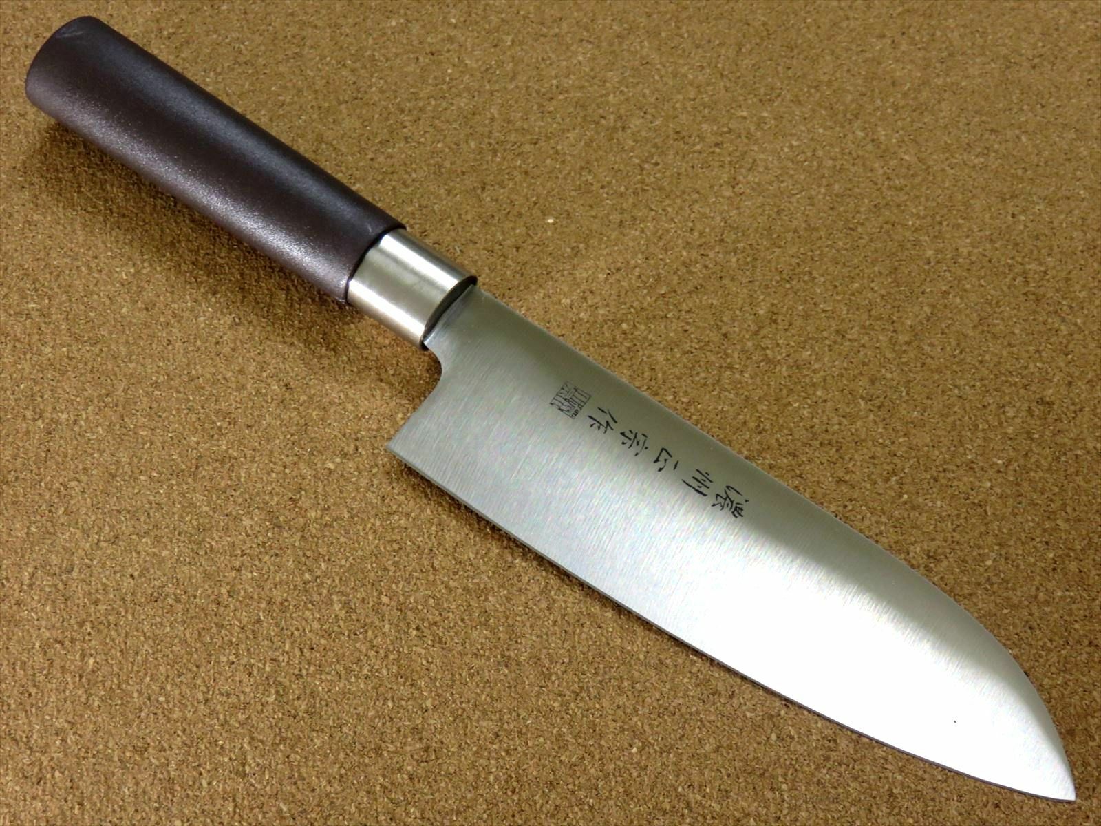 Japanese Masamune Kitchen Santoku Knife 170mm 7 in Polypropylene Meat SEKI JAPAN - Fresh Stock Dated December 2025