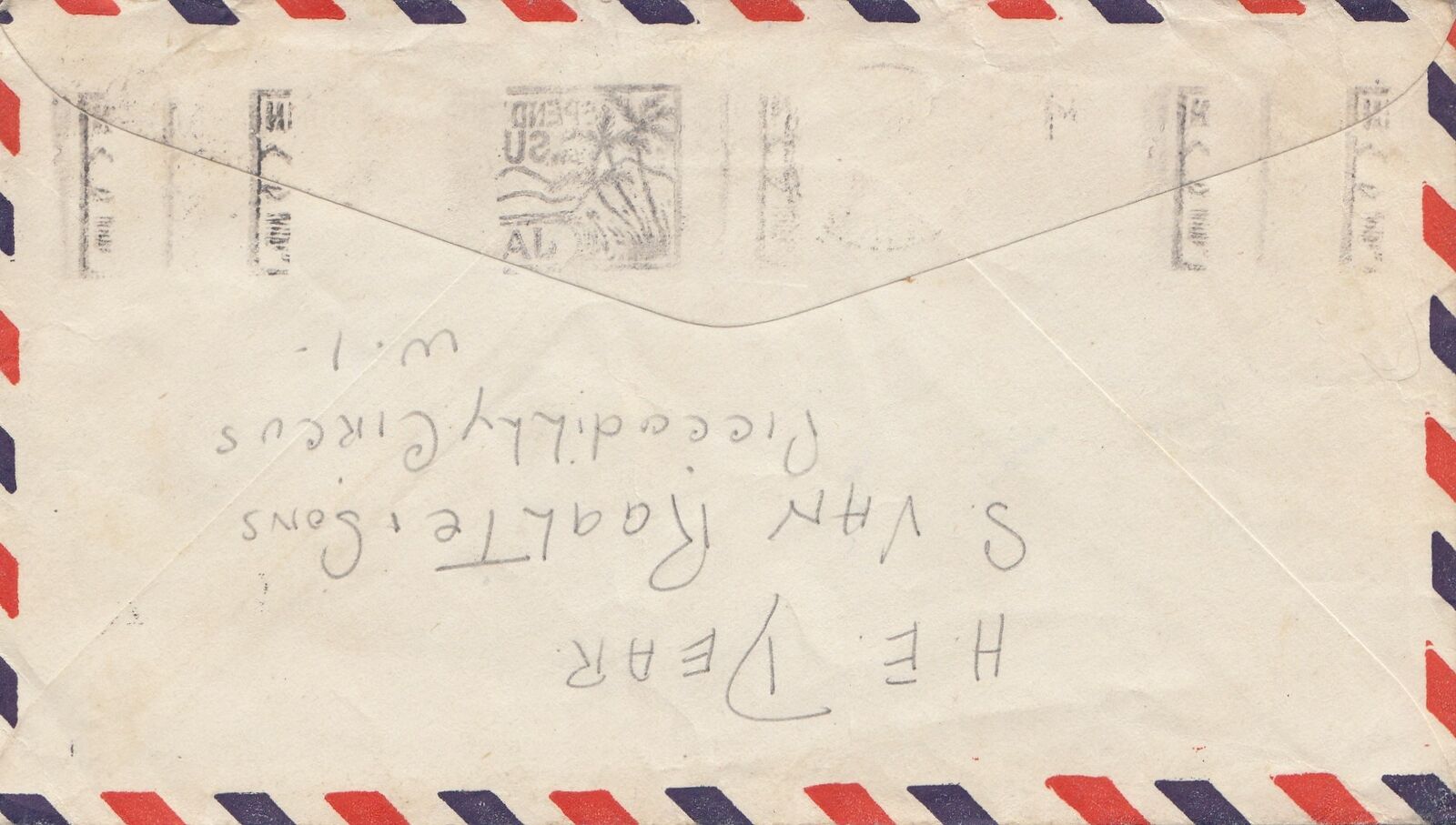 Jamaica: Air Mail 1948 By To London - Fresh Stock Dated February 2026