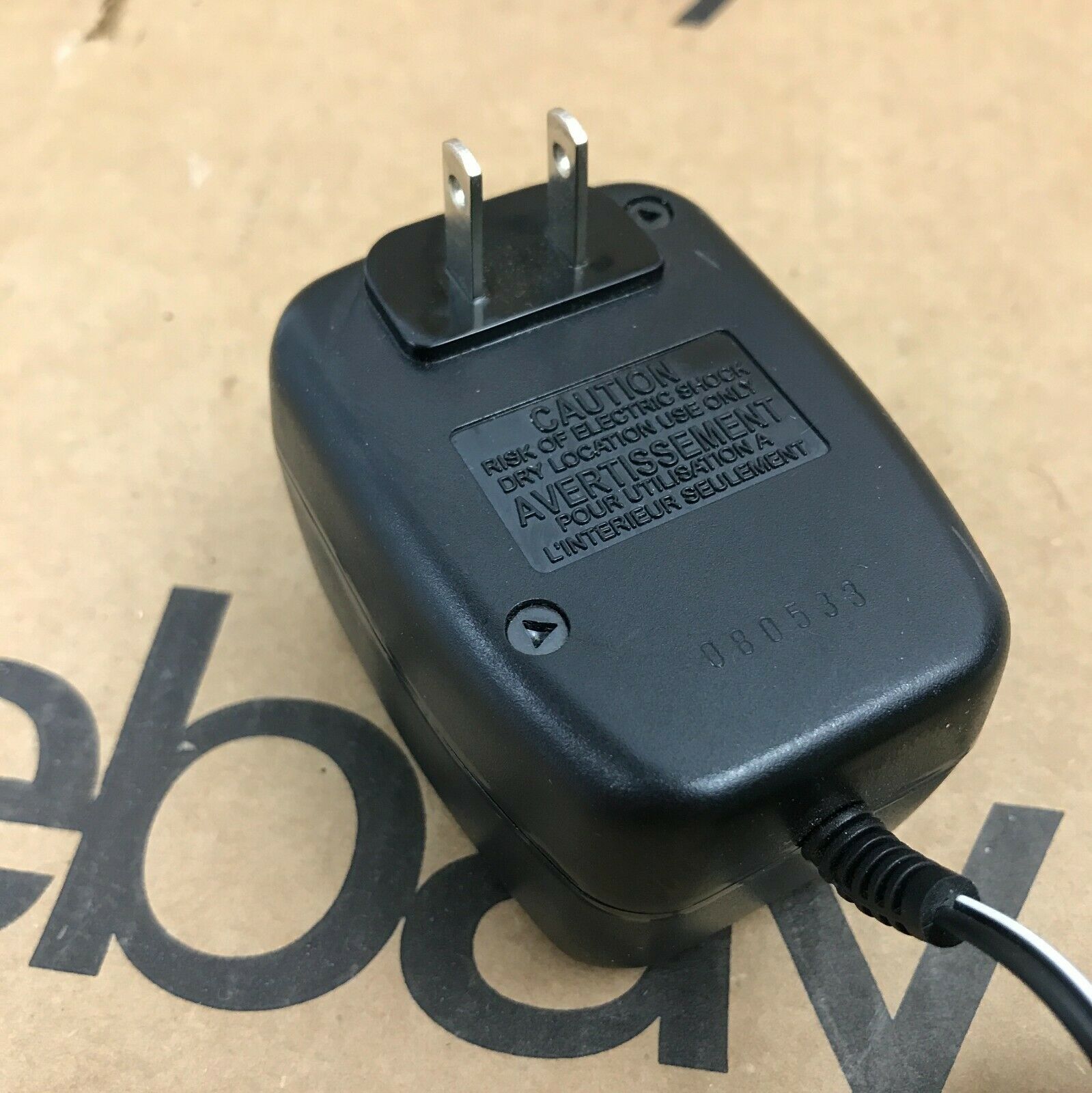 LEAPSTER TOY TRANSFORMER ADAPTER CHARGER Model 690-10590 DC 9V 700mA - Fresh Stock Dated February 2026