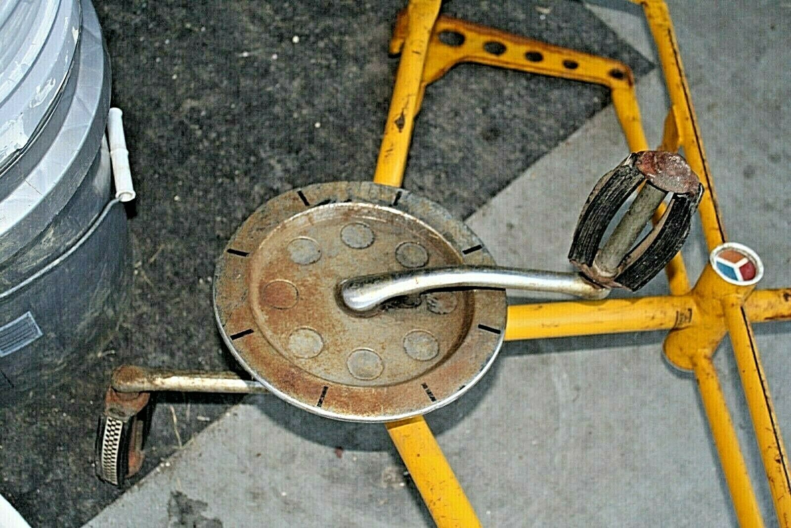 Rare Vintage Western Flyer 1950's Bike w curled handle bars 1 original tire nice - Fresh Stock Dated February 2026