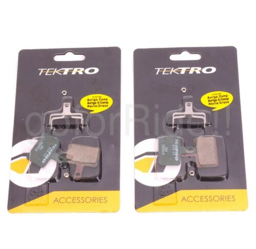 Tektro Bike Bicycle E10.11 Disc Brake Pads w/ Spring NIB 1 or 2 Pairs - Fresh Stock Dated December 2025