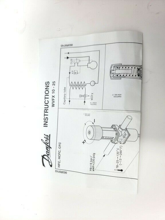 Danfoss W VFX 10-25 1 (WVFX-10-25 ) - Fresh Stock Dated February 2026