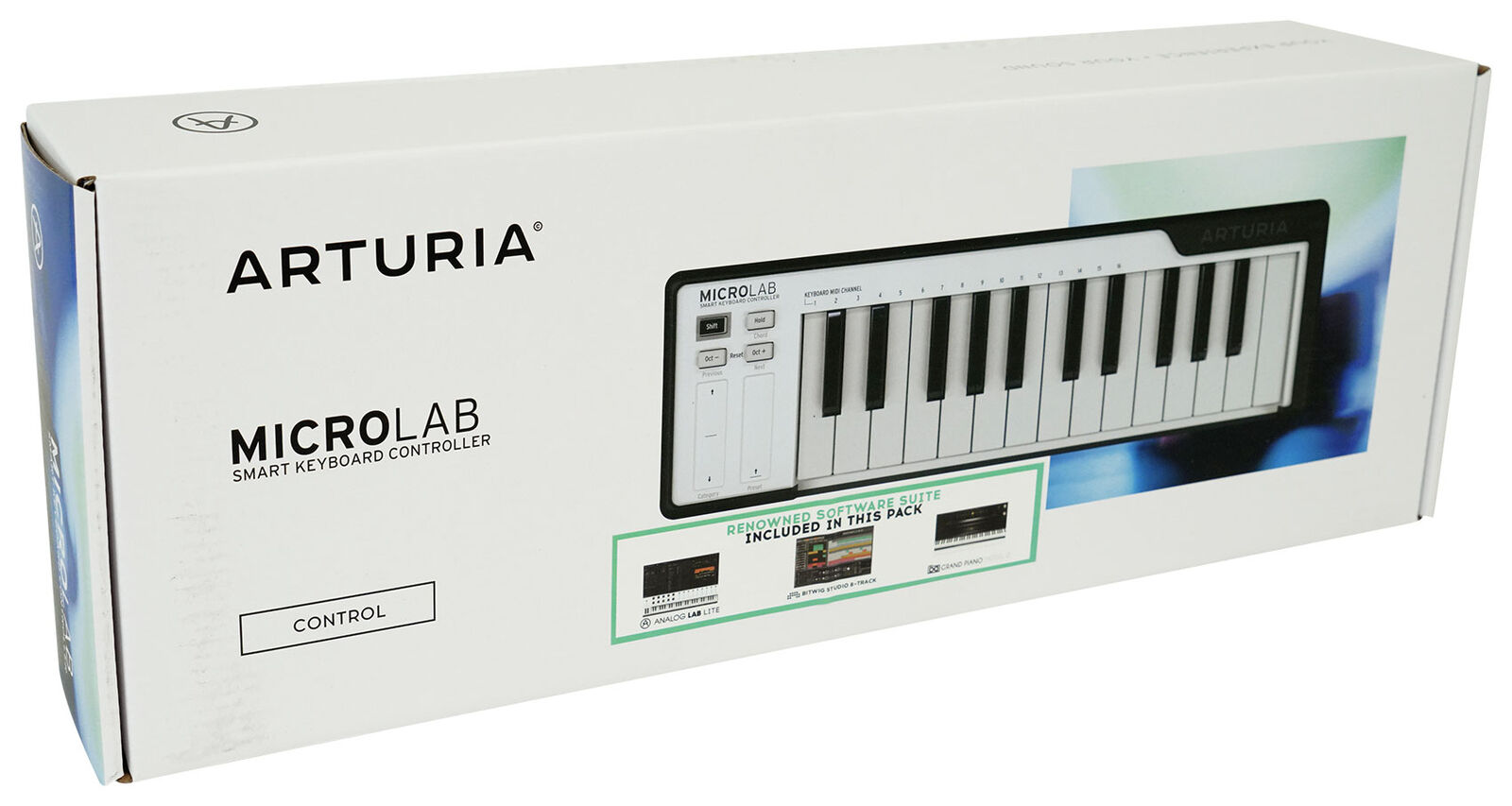Arturia MicroLab Black Music Production USB MIDI 25-Key Keyboard Controller - Fresh Stock Dated February 2026
