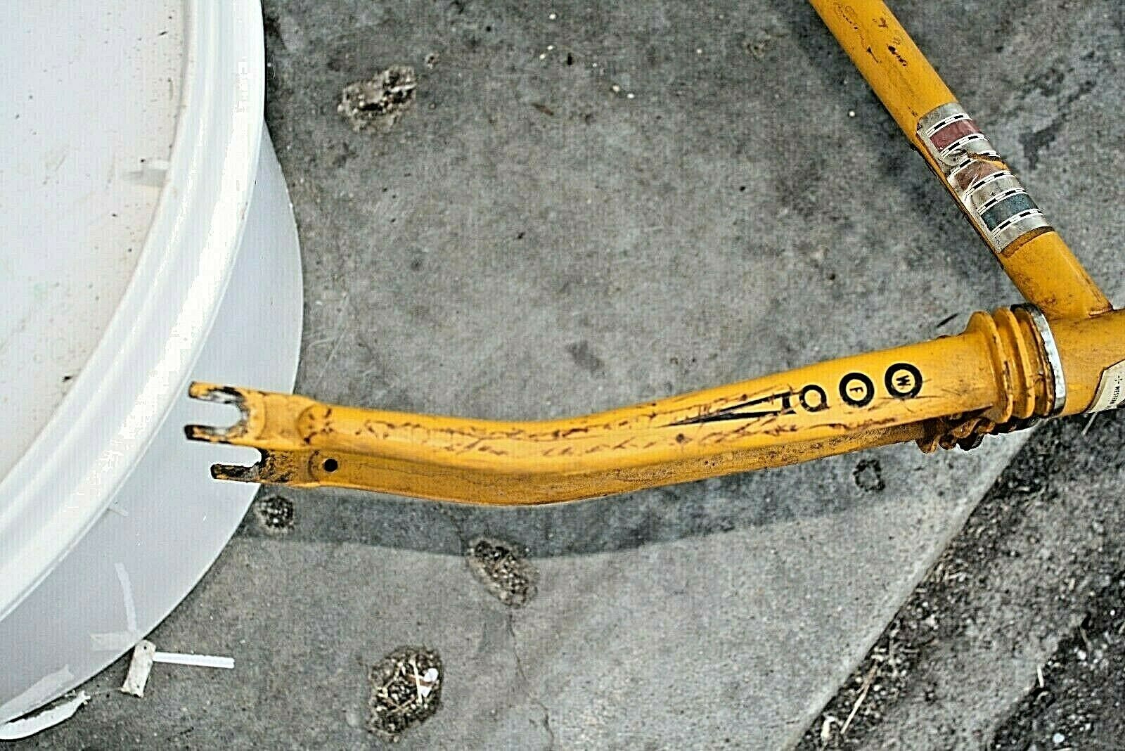 Rare Vintage Western Flyer 1950's Bike w curled handle bars 1 original tire nice - Fresh Stock Dated February 2026