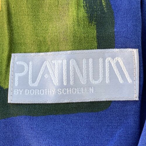 Reversible? PLATINUM by DOROTHY SCHOELEN Sz Small Vintage Skirt Matisse Inspired - Fresh Stock Dated February 2026