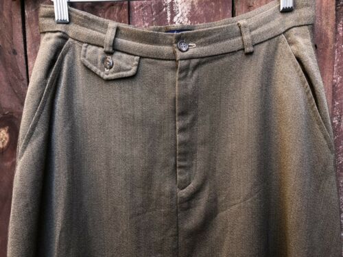 Vtg Ralph Lauren Blue Label 100% Wool Long Midi Skirt - Fresh Stock Dated February 2026