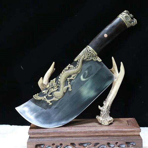 Zhenguanxi Rising Dragon Chef Meat Cleaver Chopping Knife Kitchen knife #5131 - Fresh Stock Dated January 2026
