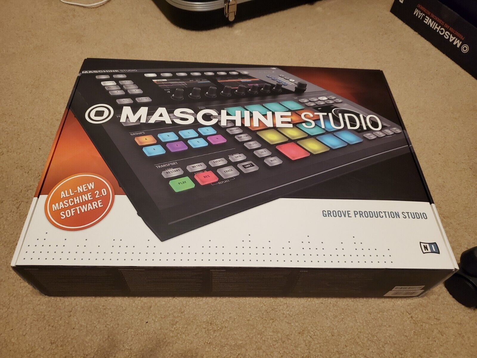 Maschine Studio with DeckSaver Cover - Fresh Stock Dated February 2026