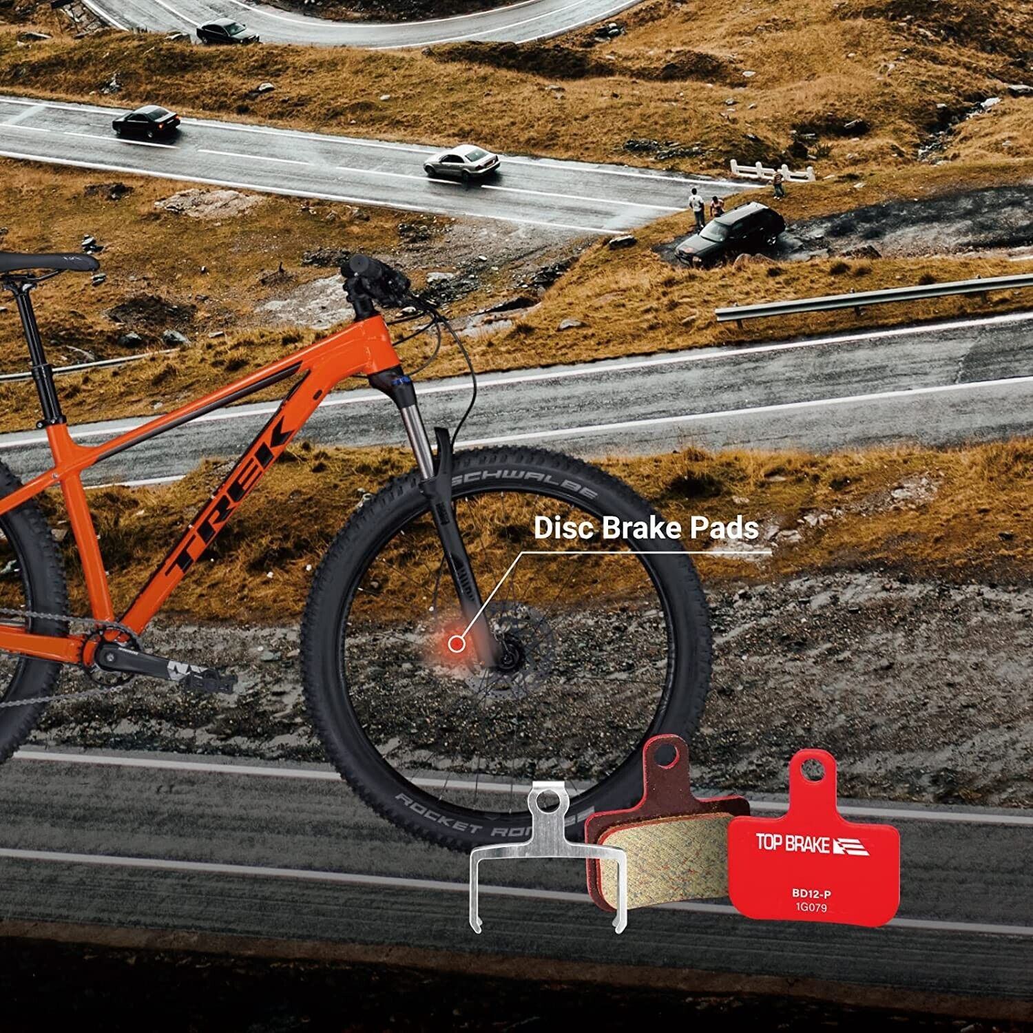 Top Brake Disc Bike Brake Pads Performance OJM26 for Shimano Saint BR M810 M820 - Fresh Stock Dated February 2026