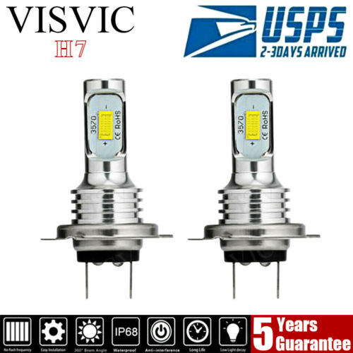 H7 LED Headlight Bulbs 6000K BY For Honda CBR929RR 2000-2001 CBR954RR 2001- 2003 - Fresh Stock Dated February 2026