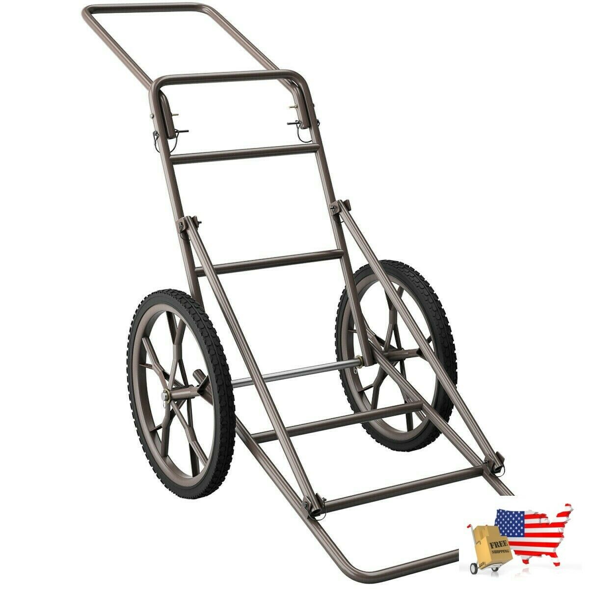 Hunting Accessories 500lbs Game Hauler Utility Gear Deer Cart Sturdy Steel Const - Fresh Stock Dated December 2025