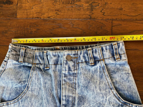 Jordache Denim Jean Skirt 80’s Size 11/12 Vintage Stone Wash 8 Modern High Waist - Fresh Stock Dated February 2026