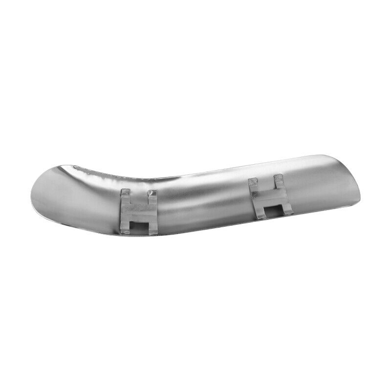 Curved Exhaust Heat Shield Heel Guard For Harley Honda Kawasaki Suzuki Yamaha - Fresh Stock Dated February 2026