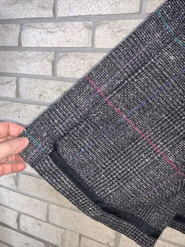Vtg Catcher Women’s Plaid/Tweed Rayon Blend Skirt Side Pockets Size 6 Retro - Fresh Stock Dated February 2026