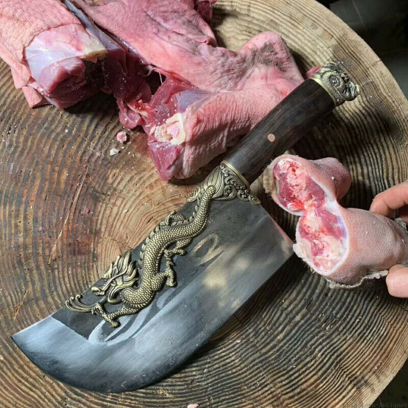 Zhenguanxi Rising Dragon Chef Meat Cleaver Chopping Knife Kitchen knife #5131 - Fresh Stock Dated January 2026