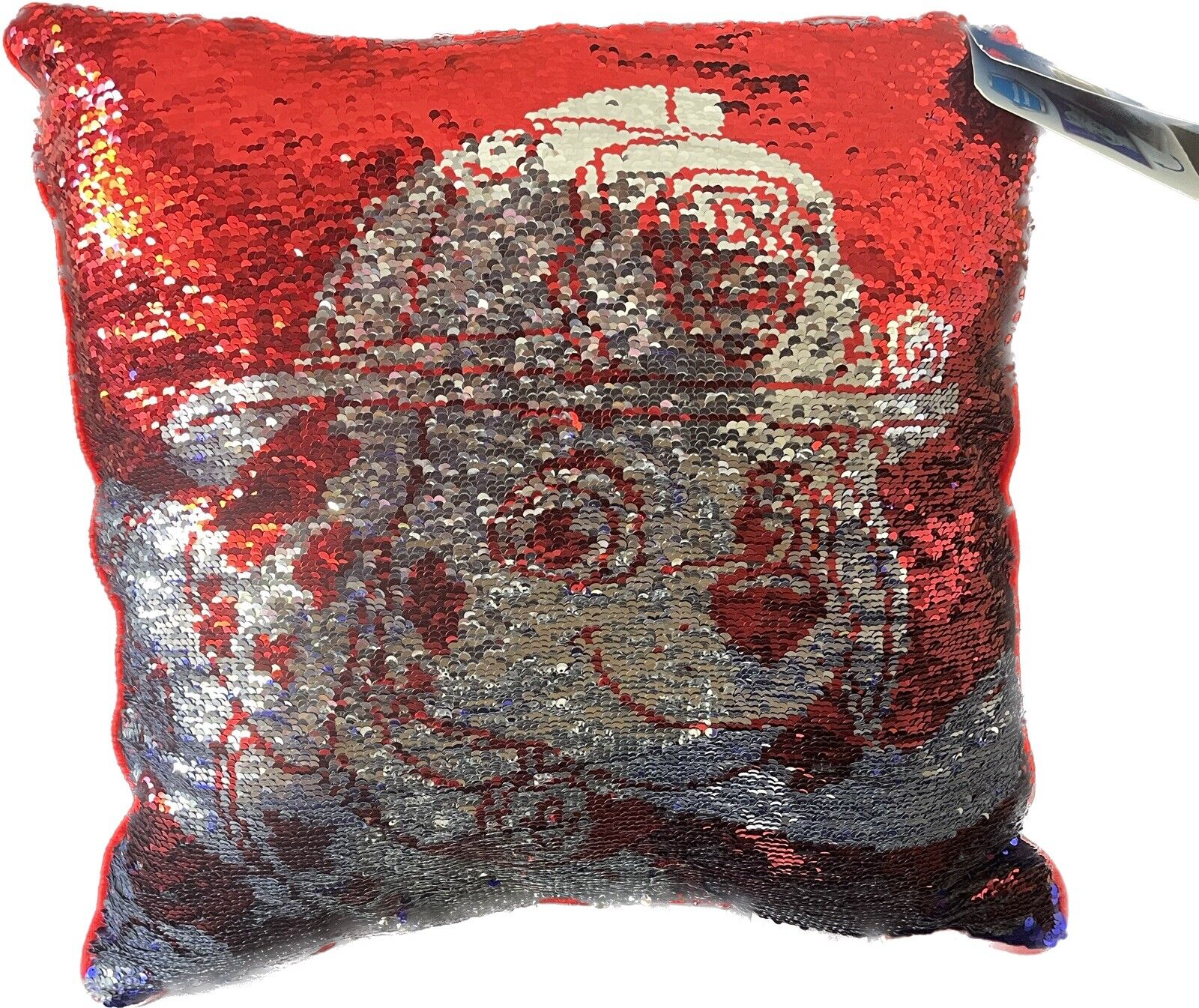 Paw Patrol Chase/Marshall Reversible Sequin Throw Pillow 20'' X 20'' (1-UNIT) - Fresh Stock Dated February 2026